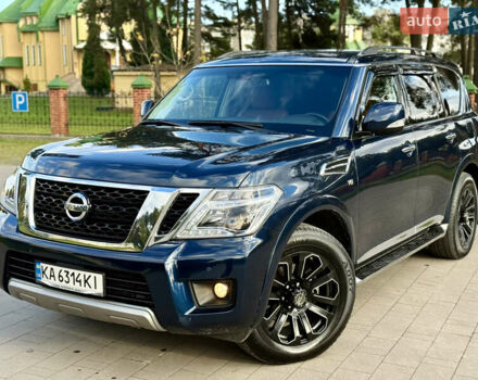 Синий Ниссан Армада, объемом двигателя 5.6 л и пробегом 85 тыс. км за 35500 $, фото 2 на Automoto.ua