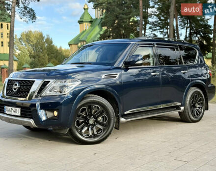 Синий Ниссан Армада, объемом двигателя 5.6 л и пробегом 85 тыс. км за 35500 $, фото 5 на Automoto.ua