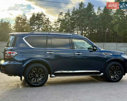 Синий Ниссан Армада, объемом двигателя 5.6 л и пробегом 85 тыс. км за 35500 $, фото 15 на Automoto.ua