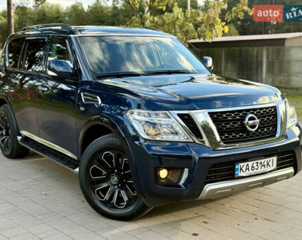 Синий Ниссан Армада, объемом двигателя 5.6 л и пробегом 85 тыс. км за 35500 $, фото 14 на Automoto.ua
