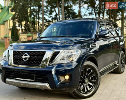 Синий Ниссан Армада, объемом двигателя 5.6 л и пробегом 85 тыс. км за 35500 $, фото 1 на Automoto.ua