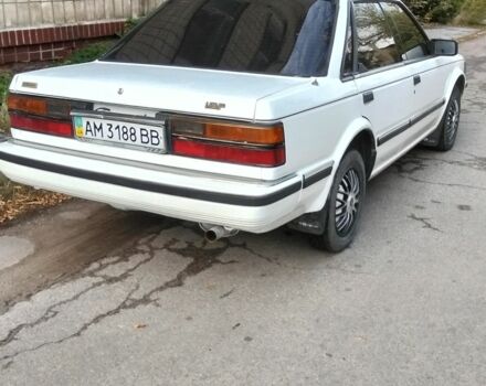 Белый Ниссан Блюберд, объемом двигателя 1.8 л и пробегом 200 тыс. км за 1000 $, фото 1 на Automoto.ua