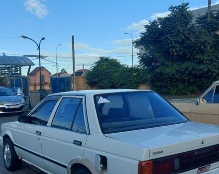 Белый Ниссан Блюберд, объемом двигателя 1.3 л и пробегом 135 тыс. км за 650 $, фото 3 на Automoto.ua