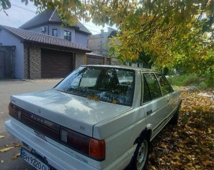 Белый Ниссан Блюберд, объемом двигателя 1.3 л и пробегом 135 тыс. км за 650 $, фото 4 на Automoto.ua