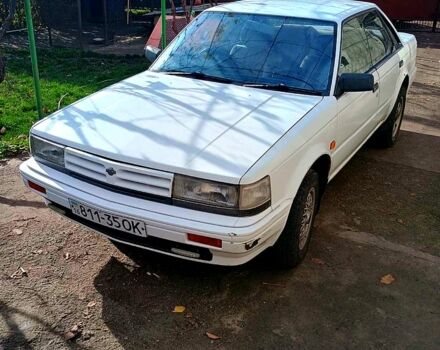 Белый Ниссан Блюберд, объемом двигателя 1.8 л и пробегом 0 тыс. км за 900 $, фото 1 на Automoto.ua