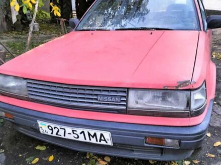 Ніссан Блюберд 1986 у Чернобае на Automoto.ua Червоний Ніссан Блюберд, об'ємом двигуна 2 л та пробігом 400 тис. км за 1000 $, фото 1 на Automoto.ua