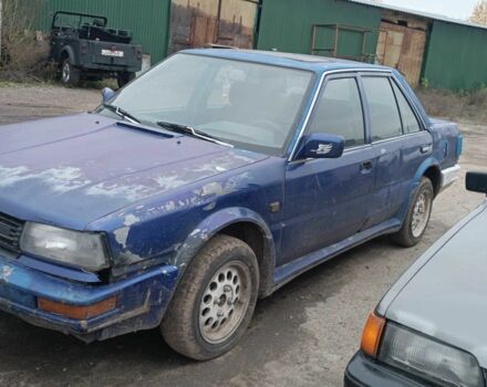 Синий Ниссан Блюберд, объемом двигателя 2 л и пробегом 108 тыс. км за 450 $, фото 6 на Automoto.ua