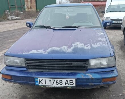 Синий Ниссан Блюберд, объемом двигателя 2 л и пробегом 108 тыс. км за 450 $, фото 7 на Automoto.ua