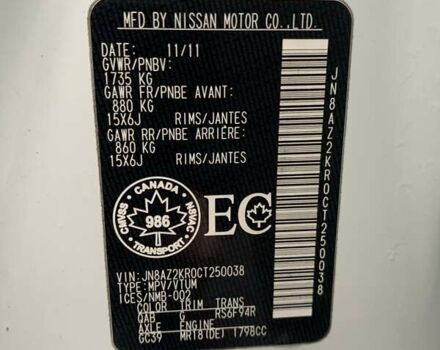 Белый Ниссан Куб, объемом двигателя 1.8 л и пробегом 195 тыс. км за 6000 $, фото 15 на Automoto.ua