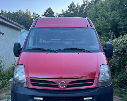 Красный Ниссан Интерстар, объемом двигателя 2.2 л и пробегом 487 тыс. км за 5900 $, фото 1 на Automoto.ua