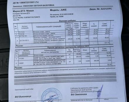 Білий Ніссан Жук, об'ємом двигуна 1.6 л та пробігом 65 тис. км за 13200 $, фото 13 на Automoto.ua