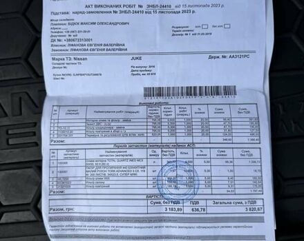 Білий Ніссан Жук, об'ємом двигуна 1.6 л та пробігом 65 тис. км за 13200 $, фото 16 на Automoto.ua