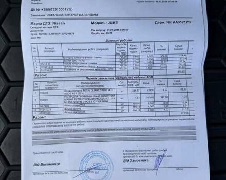 Білий Ніссан Жук, об'ємом двигуна 1.6 л та пробігом 65 тис. км за 13200 $, фото 12 на Automoto.ua