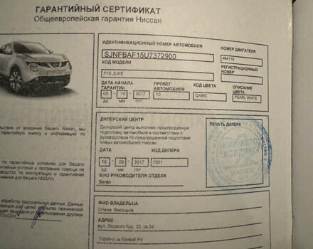 Белый Ниссан Жук, объемом двигателя 1.6 л и пробегом 81 тыс. км за 13200 $, фото 27 на Automoto.ua