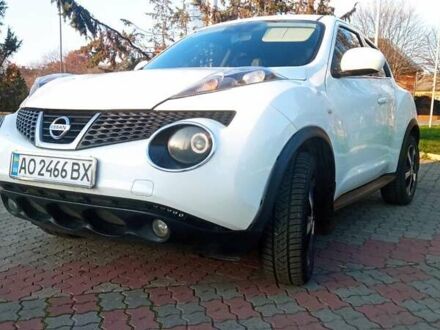 Ниссан Жук 2011 в Береговом на Automoto.ua Белый Ниссан Жук, объемом двигателя 1.6 л и пробегом 80 тыс. км за 8700 $, фото 1 на Automoto.ua