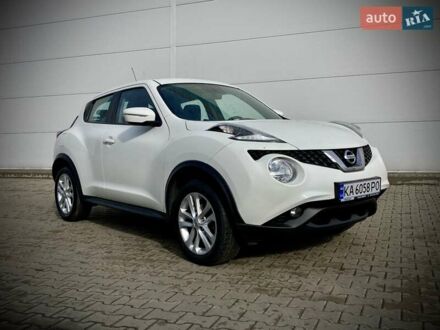Ниссан Жук 2017 в Киеве на Automoto.ua Белый Ниссан Жук, объемом двигателя 1.6 л и пробегом 117 тыс. км за 14200 $, фото 1 на Automoto.ua