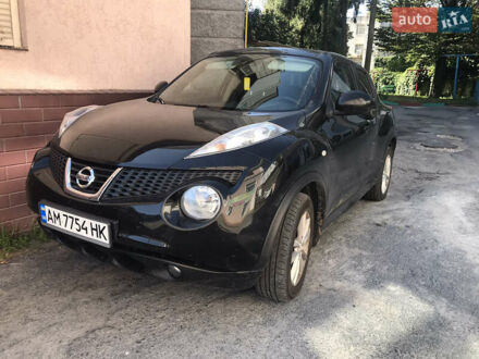 Черный Ниссан Жук, объемом двигателя 1.6 л и пробегом 209 тыс. км за 10500 $, фото 1 на Automoto.ua