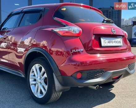 Красный Ниссан Жук, объемом двигателя 1.6 л и пробегом 85 тыс. км за 14490 $, фото 5 на Automoto.ua