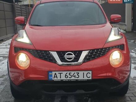 Ниссан Жук 2017 в Ивано-Франковске на Automoto.ua Красный Ниссан Жук, объемом двигателя 1.6 л и пробегом 60 тыс. км за 13200 $, фото 1 на Automoto.ua