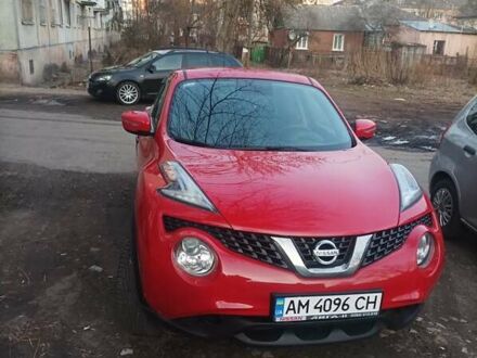 Ніссан Жук 2017 у Житомирі на Automoto.ua Червоний Ніссан Жук, об'ємом двигуна 1.6 л та пробігом 123 тис. км за 12600 $, фото 1 на Automoto.ua
