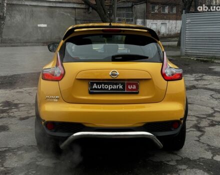 Желтый Ниссан Жук, объемом двигателя 1.6 л и пробегом 43 тыс. км за 12790 $, фото 4 на Automoto.ua