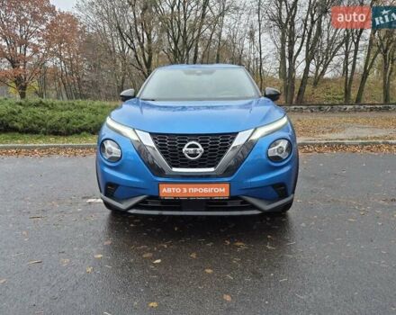 Синий Ниссан Жук, объемом двигателя 1 л и пробегом 37 тыс. км за 20100 $, фото 1 на Automoto.ua