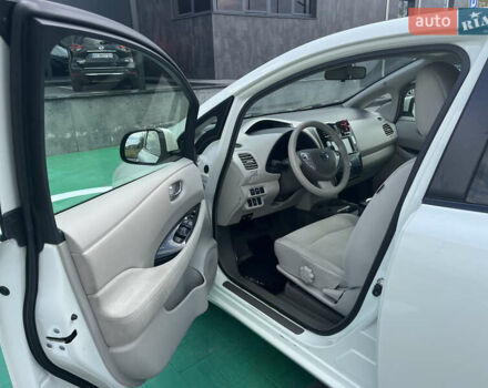 Белый Ниссан Лиф, объемом двигателя 0 л и пробегом 102 тыс. км за 5400 $, фото 11 на Automoto.ua