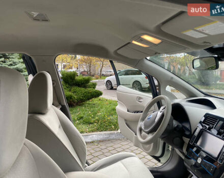 Білий Ніссан Ліф, об'ємом двигуна 0 л та пробігом 81 тис. км за 4600 $, фото 21 на Automoto.ua