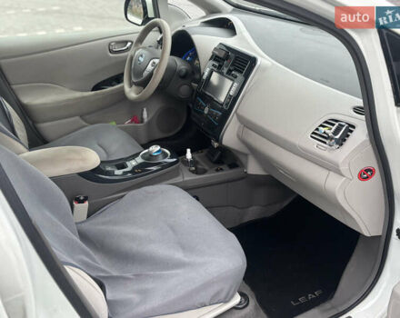 Білий Ніссан Ліф, об'ємом двигуна 0 л та пробігом 152 тис. км за 4450 $, фото 17 на Automoto.ua