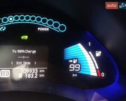 Білий Ніссан Ліф, об'ємом двигуна 0 л та пробігом 109 тис. км за 4500 $, фото 6 на Automoto.ua