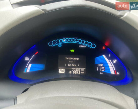 Білий Ніссан Ліф, об'ємом двигуна 0 л та пробігом 81 тис. км за 4600 $, фото 1 на Automoto.ua