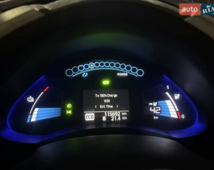 Белый Ниссан Лиф, объемом двигателя 0 л и пробегом 115 тыс. км за 4600 $, фото 9 на Automoto.ua