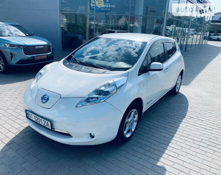 Белый Ниссан Лиф, объемом двигателя 0 л и пробегом 123 тыс. км за 9150 $, фото 1 на Automoto.ua