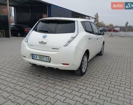 Білий Ніссан Ліф, об'ємом двигуна 0 л та пробігом 123 тис. км за 5800 $, фото 13 на Automoto.ua
