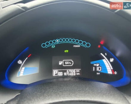 Білий Ніссан Ліф, об'ємом двигуна 0 л та пробігом 67 тис. км за 6999 $, фото 15 на Automoto.ua