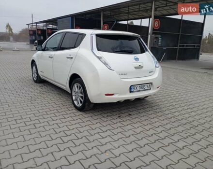 Білий Ніссан Ліф, об'ємом двигуна 0 л та пробігом 123 тис. км за 5800 $, фото 2 на Automoto.ua