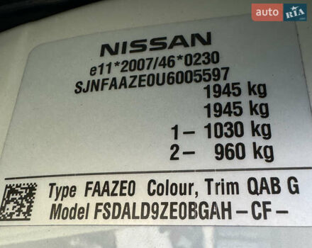 Белый Ниссан Лиф, объемом двигателя 0 л и пробегом 49 тыс. км за 7500 $, фото 19 на Automoto.ua