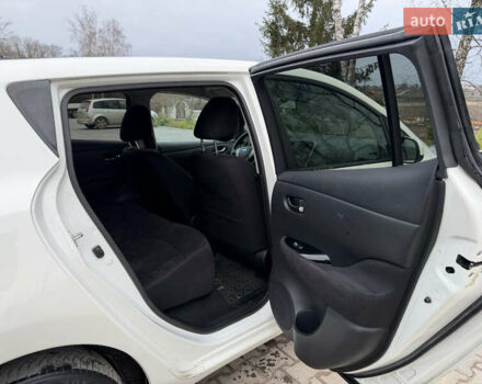 Білий Ніссан Ліф, об'ємом двигуна 0 л та пробігом 122 тис. км за 6200 $, фото 16 на Automoto.ua
