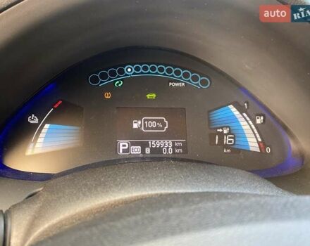 Білий Ніссан Ліф, об'ємом двигуна 0 л та пробігом 164 тис. км за 6600 $, фото 14 на Automoto.ua