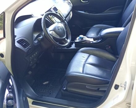 Белый Ниссан Лиф, объемом двигателя 0 л и пробегом 96 тыс. км за 7500 $, фото 5 на Automoto.ua