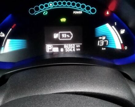 Білий Ніссан Ліф, об'ємом двигуна 0 л та пробігом 86 тис. км за 6200 $, фото 9 на Automoto.ua