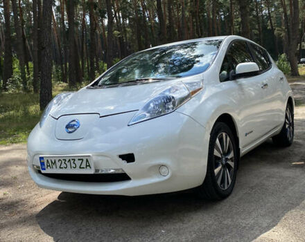 Белый Ниссан Лиф, объемом двигателя 0 л и пробегом 60 тыс. км за 8200 $, фото 1 на Automoto.ua