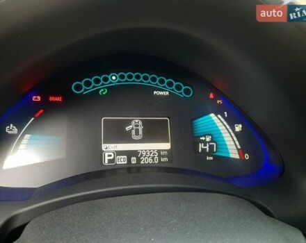 Білий Ніссан Ліф, об'ємом двигуна 0 л та пробігом 79 тис. км за 7150 $, фото 1 на Automoto.ua