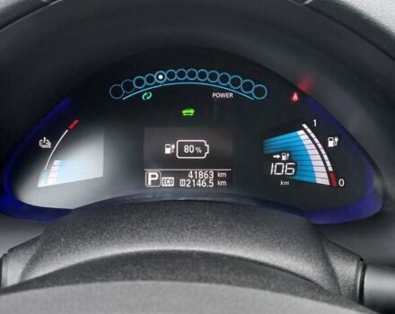 Белый Ниссан Лиф, объемом двигателя 0 л и пробегом 41 тыс. км за 8659 $, фото 69 на Automoto.ua