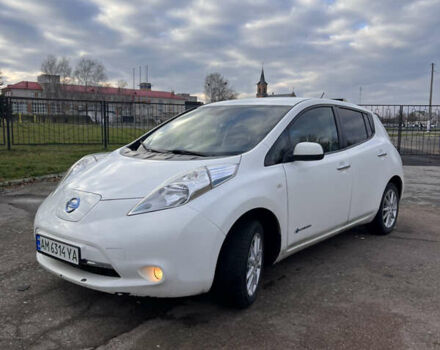 Белый Ниссан Лиф, объемом двигателя 0 л и пробегом 96 тыс. км за 8200 $, фото 6 на Automoto.ua