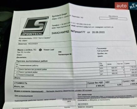 Белый Ниссан Лиф, объемом двигателя 0 л и пробегом 90 тыс. км за 7500 $, фото 30 на Automoto.ua