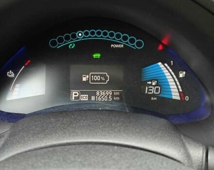 Білий Ніссан Ліф, об'ємом двигуна 0 л та пробігом 83 тис. км за 7599 $, фото 14 на Automoto.ua