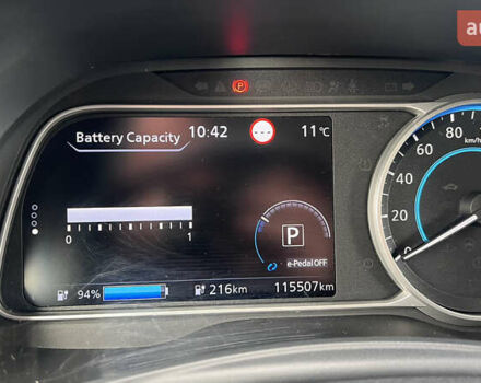 Белый Ниссан Лиф, объемом двигателя 0 л и пробегом 114 тыс. км за 12950 $, фото 24 на Automoto.ua