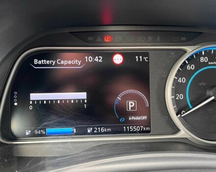 Белый Ниссан Лиф, объемом двигателя 0 л и пробегом 115 тыс. км за 12700 $, фото 6 на Automoto.ua