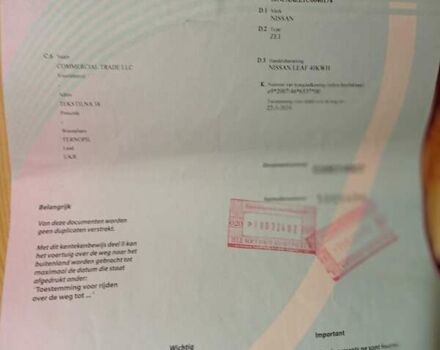 Белый Ниссан Лиф, объемом двигателя 0 л и пробегом 60 тыс. км за 16300 $, фото 47 на Automoto.ua